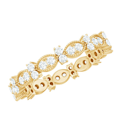 Designer Moissanite Eternity Ring for Women