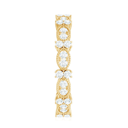 Designer Moissanite Eternity Ring for Women