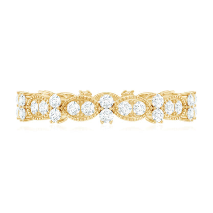 Designer Moissanite Eternity Ring for Women