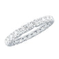 Brilliant Cut Moissanite Eternity Wedding Ring for Women