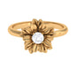 Certified Real Diamond Floral Engagement Ring