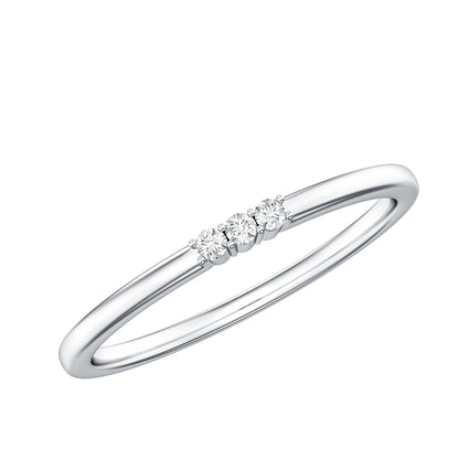 Certified Round Diamond Proposal Ring For Her