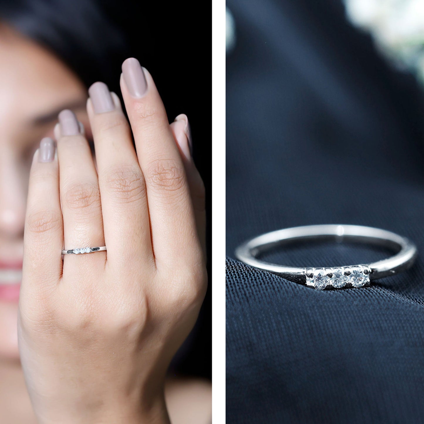 Certified Round Diamond Proposal Ring For Her