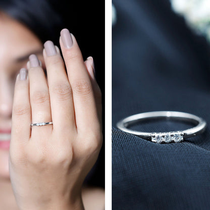 Certified Round Diamond Proposal Ring For Her