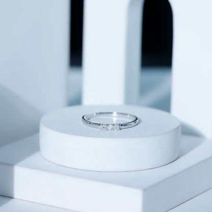 Certified Round Diamond Proposal Ring For Her
