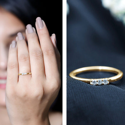 Certified Round Diamond Proposal Ring For Her