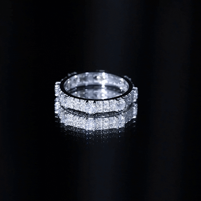 Full Eternity Lab Grown Diamond Wedding Band For Women