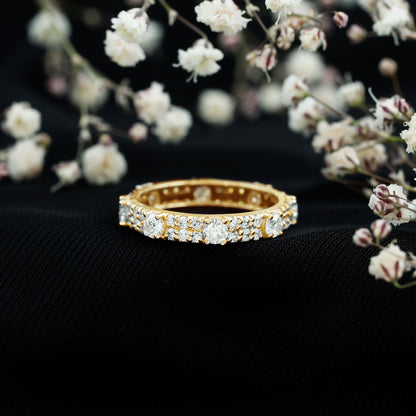 Full Eternity Lab Grown Diamond Wedding Band For Women