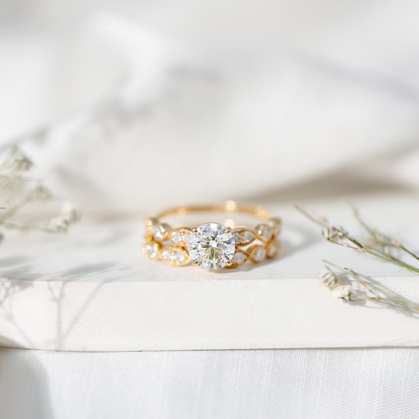 Diamond Designer Marriage Ring Set For Women