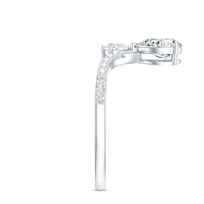 Designer Lab Grown Diamond Engagement Ring