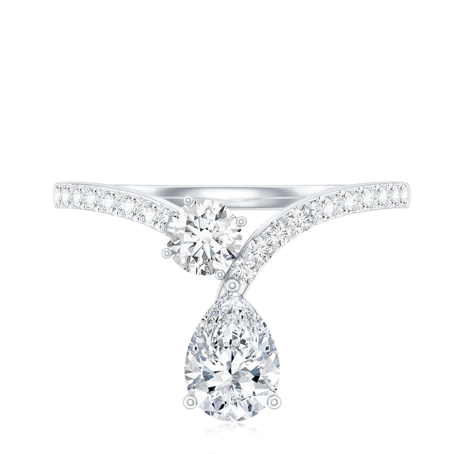 Designer Lab Grown Diamond Engagement Ring