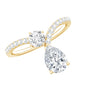 Designer Lab Grown Diamond Engagement Ring