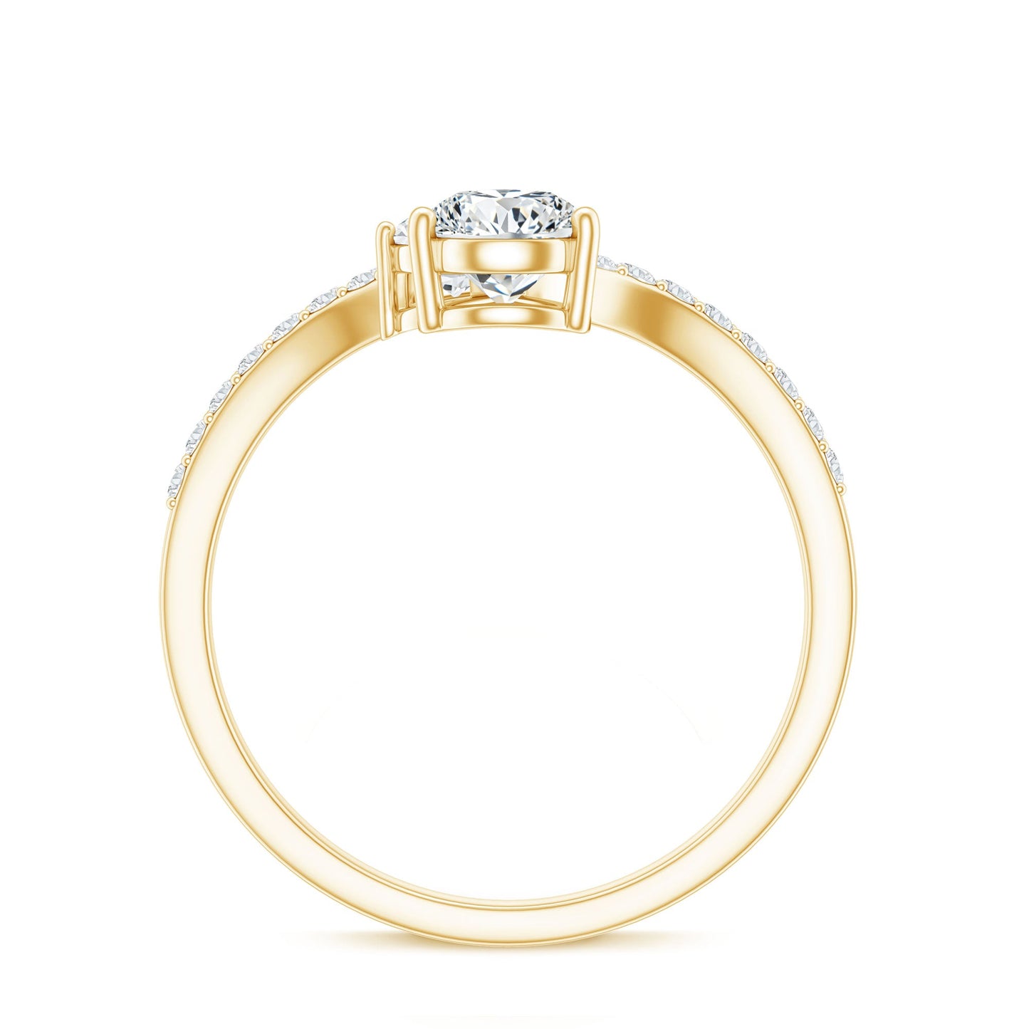 Designer Lab Grown Diamond Engagement Ring
