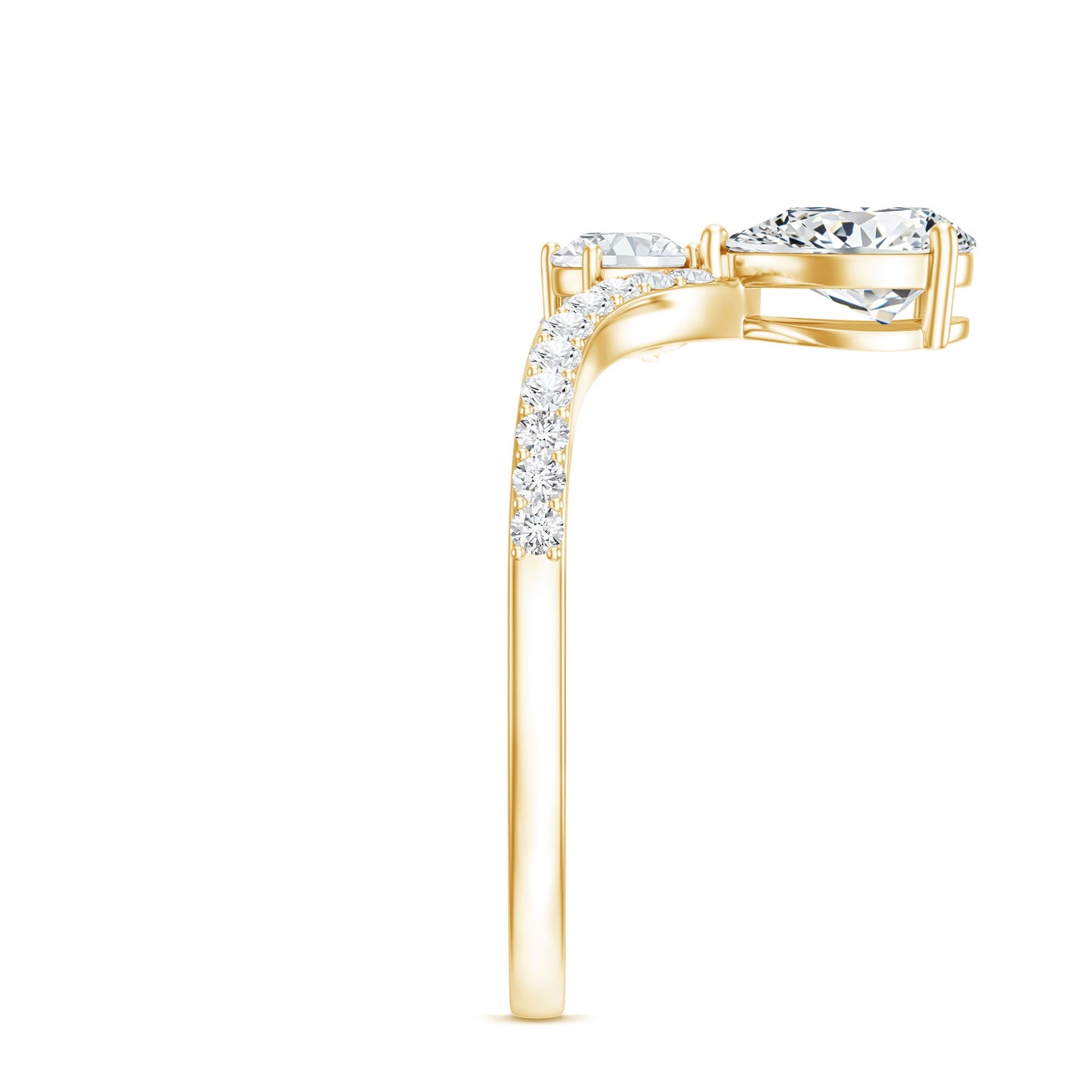 Designer Lab Grown Diamond Engagement Ring