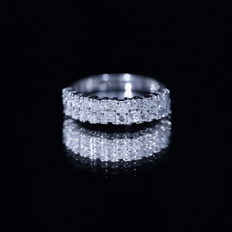 Lab Grown Diamond Wedding Anniversary Ring With Certificate