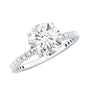 Brilliant Cut 2 Carat Lab Grown Diamond Solitaire Engagement Ring