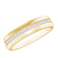 Certified Lab Grown Diamond Mens Wedding Band