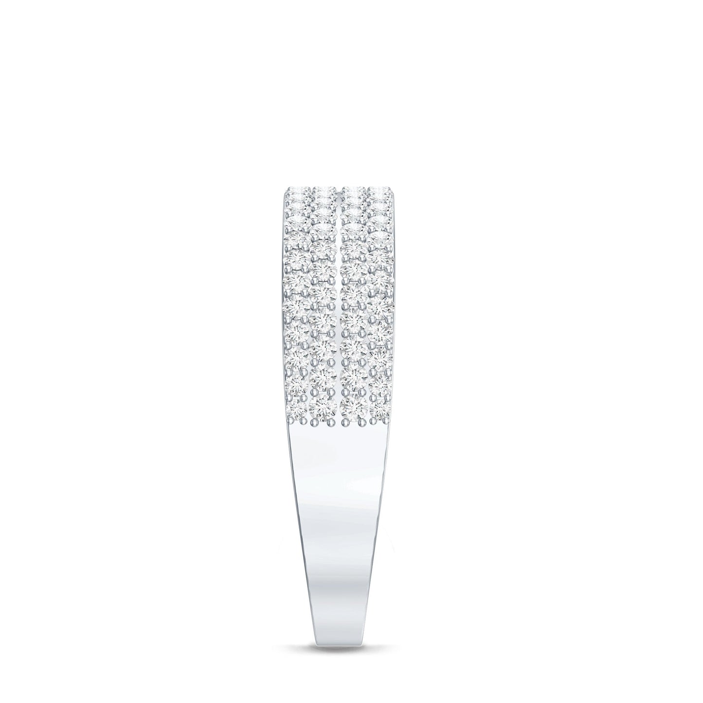 Brilliant Cut Lab Grown Diamond Classic Wedding Band Ring