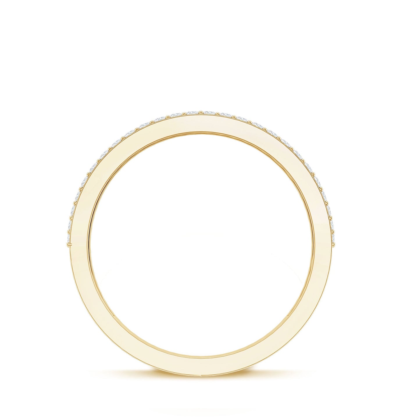 Brilliant Cut Lab Grown Diamond Classic Wedding Band Ring