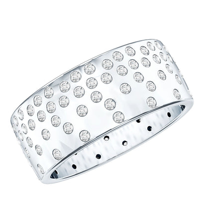 Certified Lab Grown Diamond Wedding Band in Flush Setting