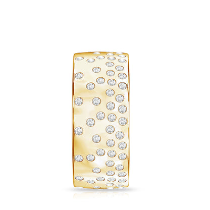 Certified Lab Grown Diamond Wedding Band in Flush Setting