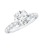 Certified 1.2 Carat Lab Grown Diamond Solitaire Engagement Ring