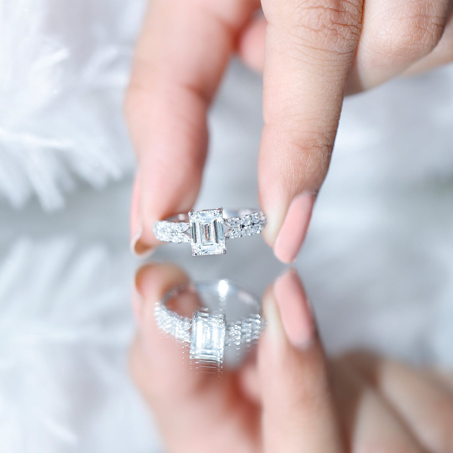1.8 Carat Lab Grown Diamond Ring For Women With Certificate