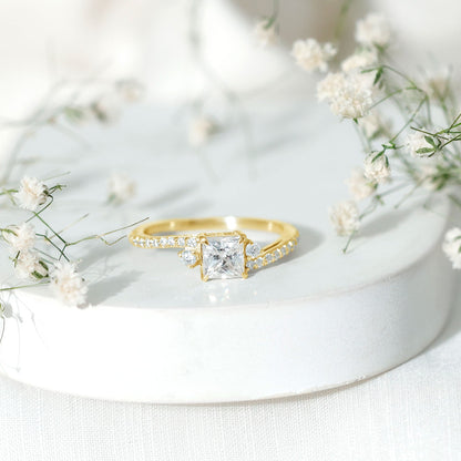 Certified Lab Grown Diamond Promise Engagement Ring