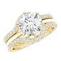 Lab Created Diamond Engagement Ring with Ring Guard