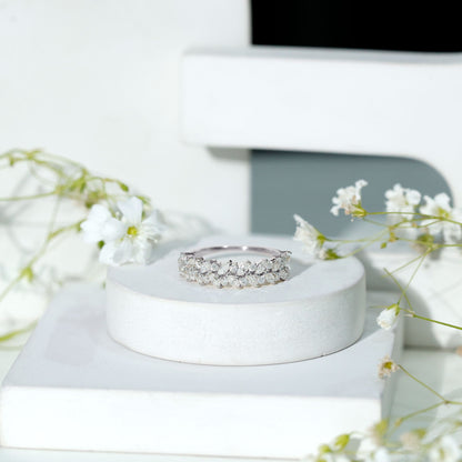 Certified Lab Grown Diamond Marquise Wedding Band