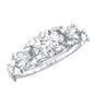 Certified 0.9 Carat Lab Grown Diamond Nature Engagement Ring