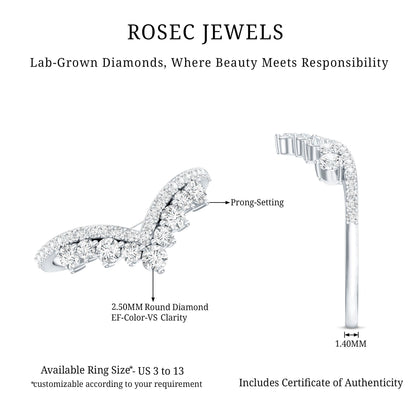 Classic Lab Grown Diamond Engagement Ring Enhancer