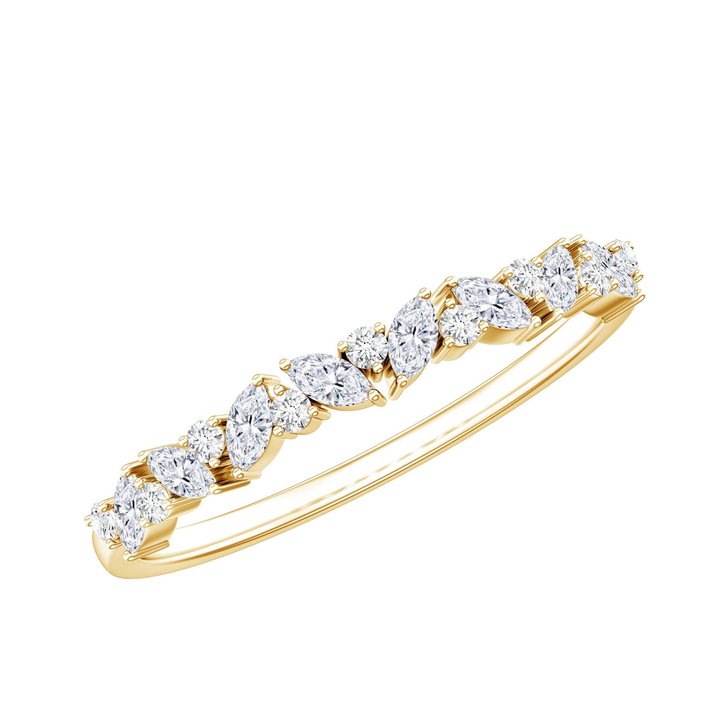 Certified Diamond Stackable Band Ring