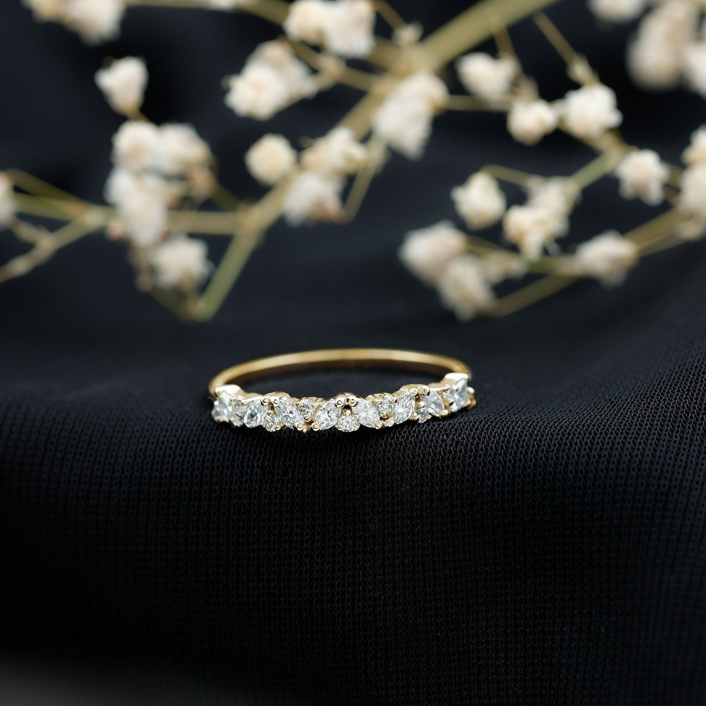 Certified Diamond Stackable Band Ring