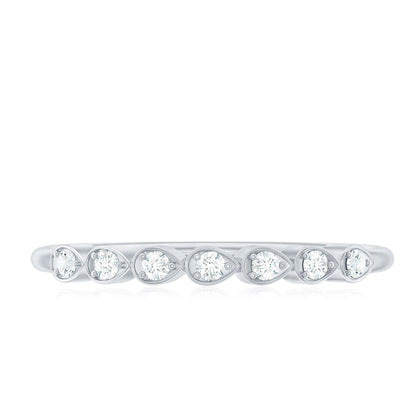 Certified Diamond Seven Stone Promise Ring