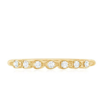 Certified Diamond Seven Stone Promise Ring