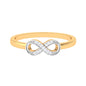 Certified Real Diamond Infinity Promise Ring