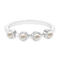 Cultured Freshwater Pearl Promise Ring for Women