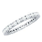 Certified Moissanite Stackable Eternity Band Ring for Her
