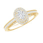 Vintage Inspired Lab Grown Diamond Double Halo Engagement Ring