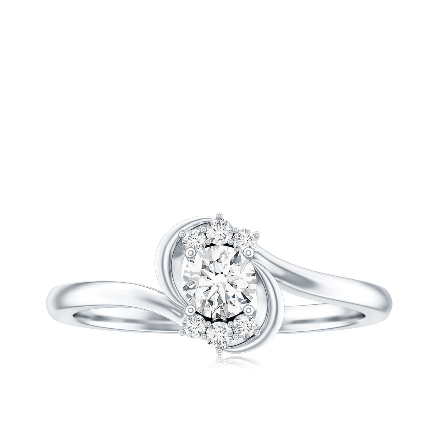 Brilliant Cut Certified Lab Grown Diamond Promise Ring For Her