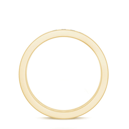 Natural Blue Sapphire Eternity Stackable Ring for Women