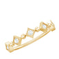 Certified 5 Stone Diamond Dainty Ring