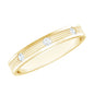 Certified Diamond Band Ring in Flush Setting