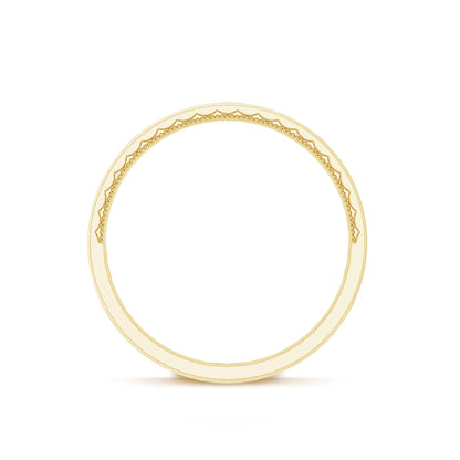 Certified Diamond Band Ring in Flush Setting