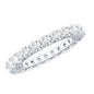 Certified Moissanite Stackable Eternity Band Ring