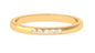 Minimal 5 Stone Diamond Ring for Promise