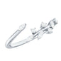 Marquise and Round Shape Natural Diamond Wrap Ring