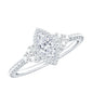 Marquise Cut Moissanite Vintage Looking Engagement Ring