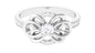 Nature Inspired Real Diamond Engagement Ring for Women